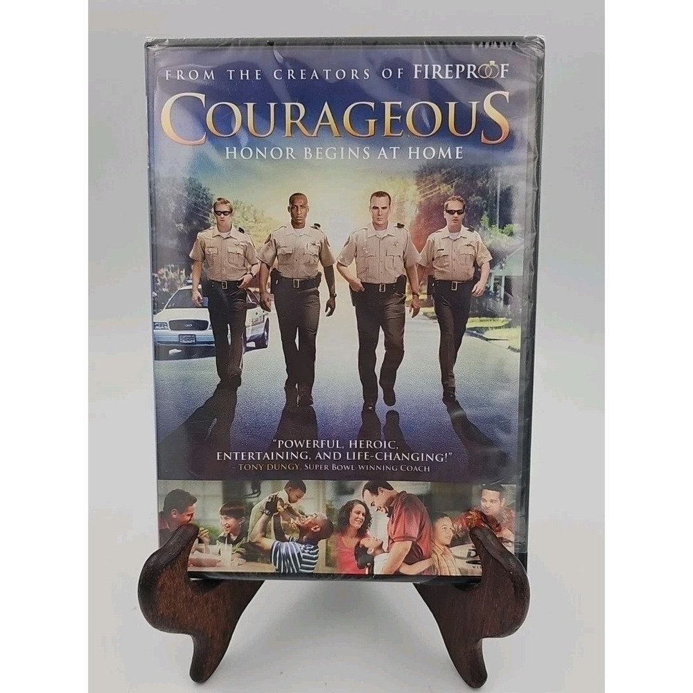 Courageous (DVD, 2011)‎ Alex Kendrick, Ken Bevel, Kevin Downes - New, Sealed!